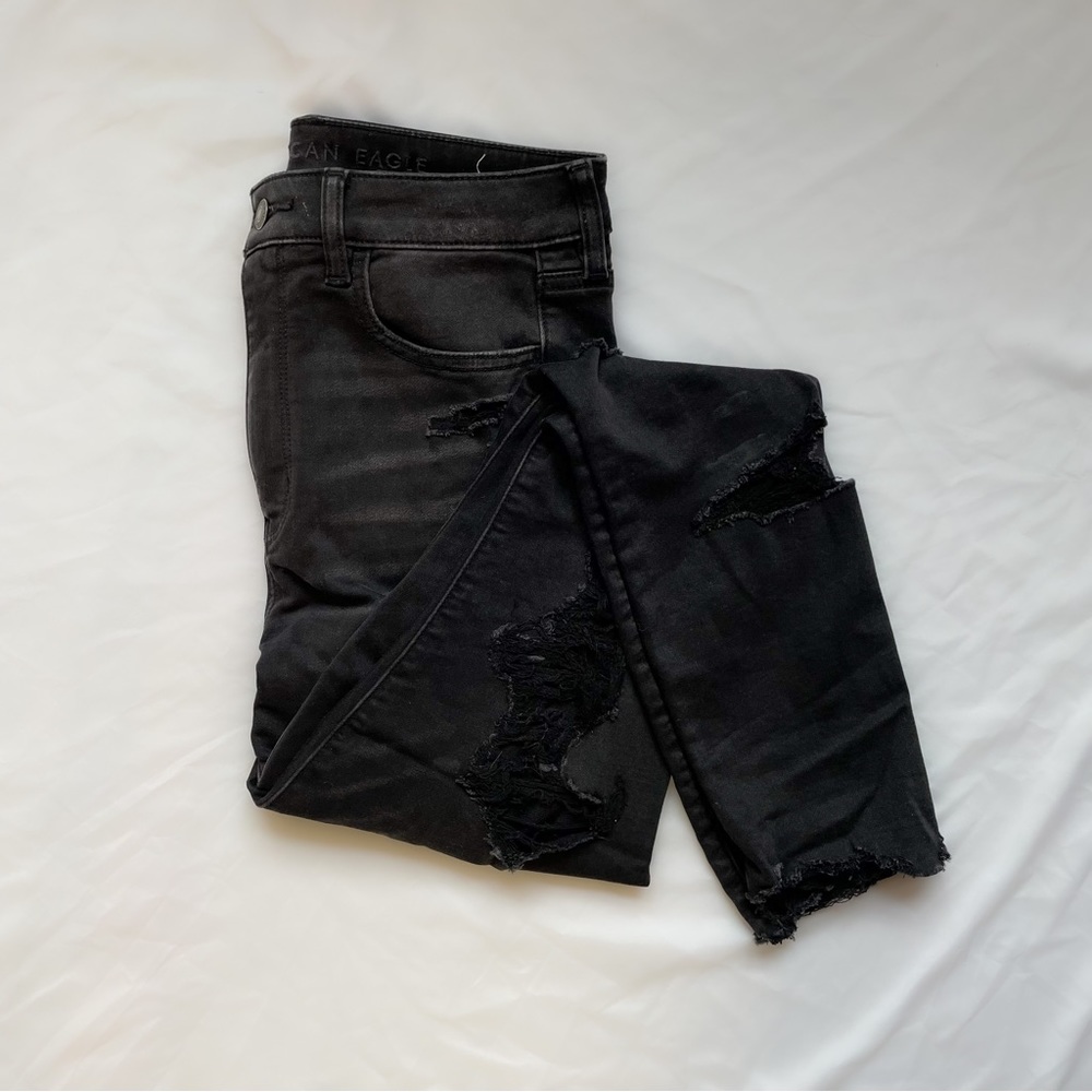 American Eagle Distressed Skinny Jeans